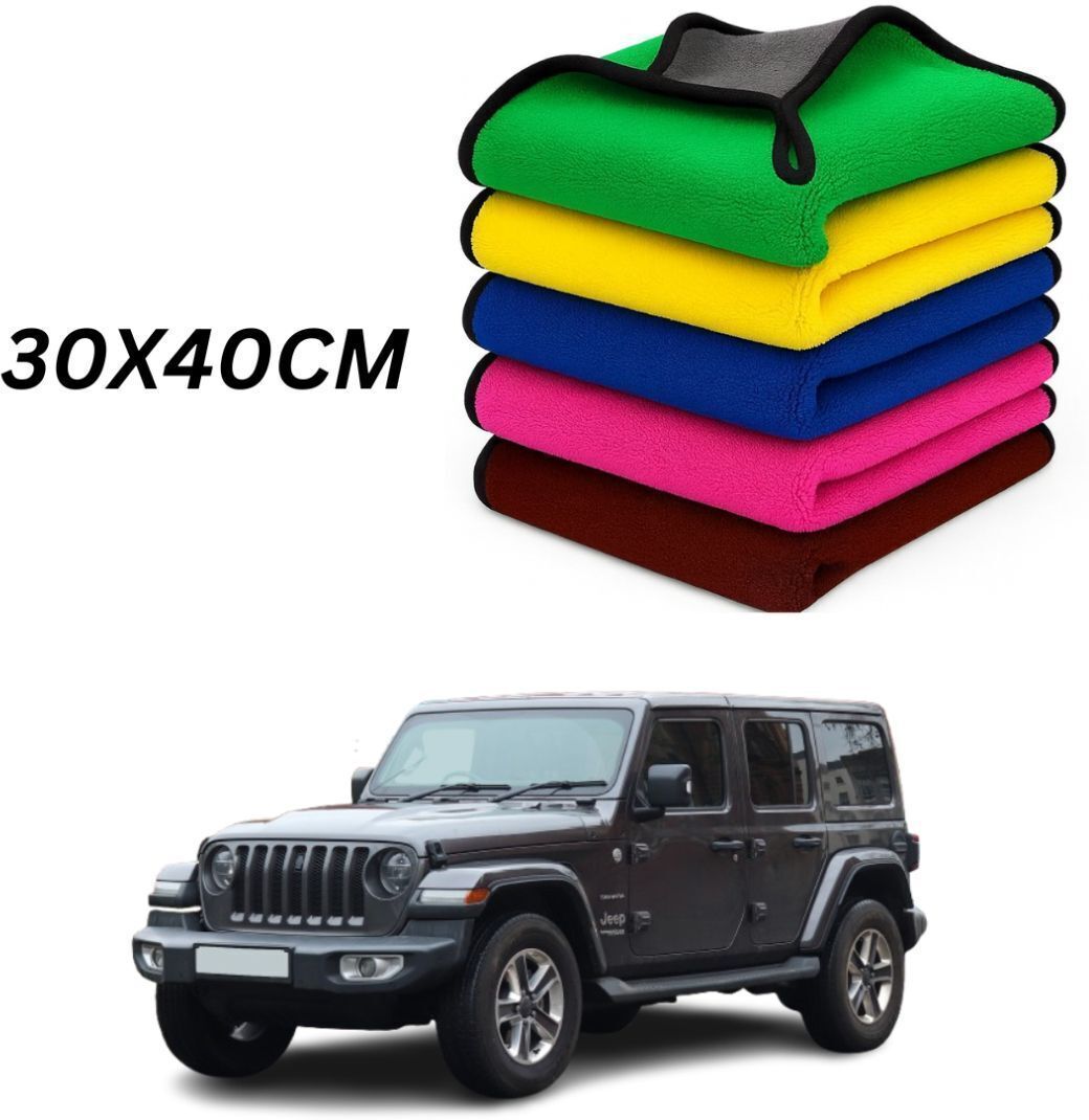 sjk Super Absorbent 600 GSM Material – Soaks up water and dirt efficiently Wet and Dry Microfiber Cleaning Cloth-picture-43