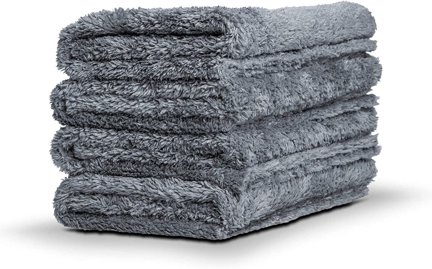 Grey,40cmx40cm,380GSM Wet and Dry Microfiber Cleaning Cloth-image-40