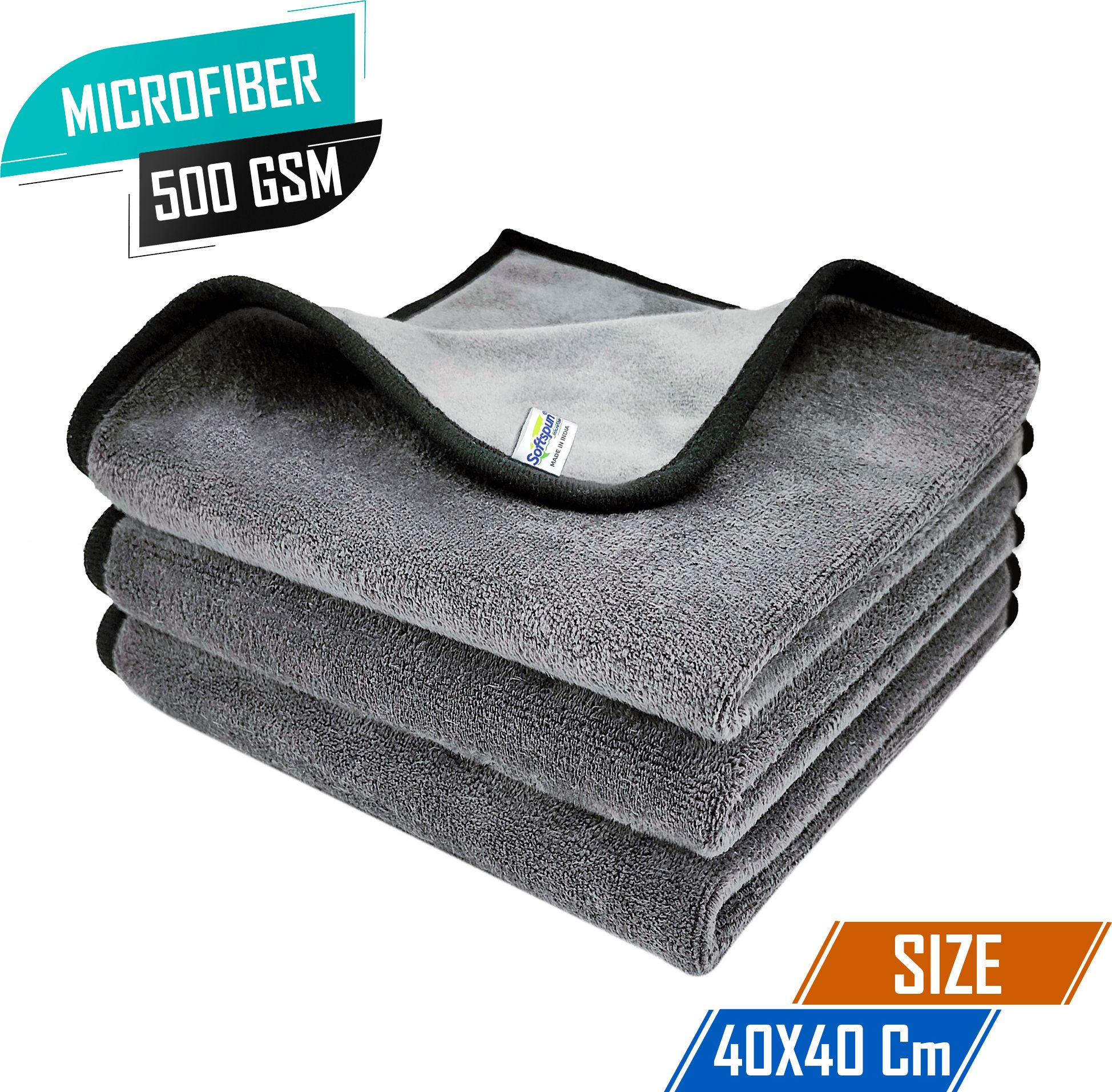 softspun Microfiber Vehicle WashingCloth-picture-22