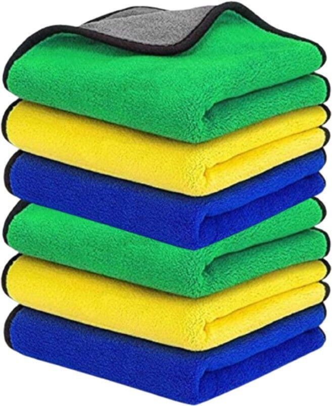 plutohome Multi-Purpose Super Absorbent Microfiber cloth for Home (PACK OF 3)1.251 Dry Microfiber Cleaning Cloth-picture-12