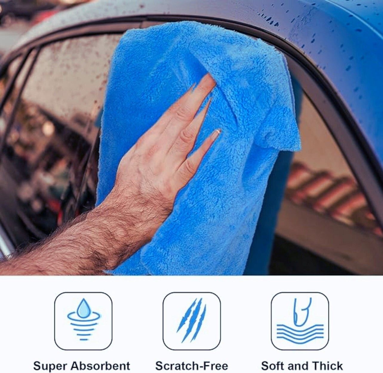 ultra micro Microfiber Vehicle Washing Cloth-picture-14