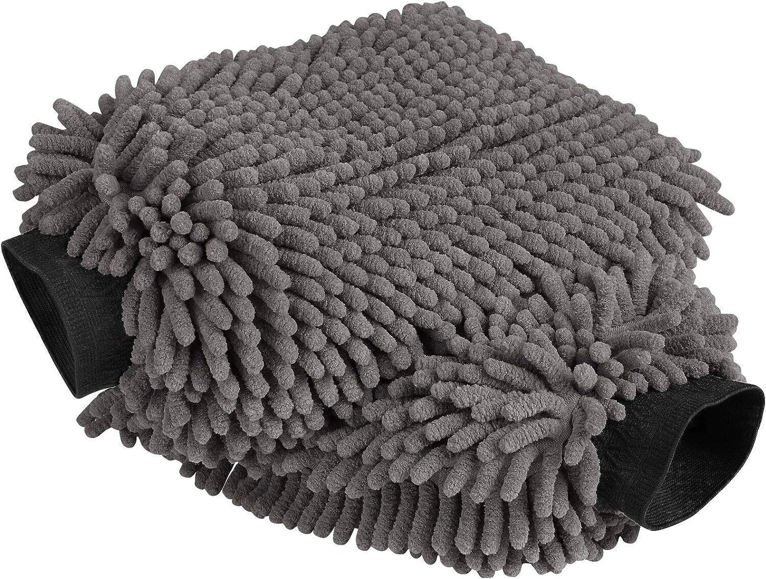 Microfiber Vehicle Washing Washing Mitt Hand Glove-image-19