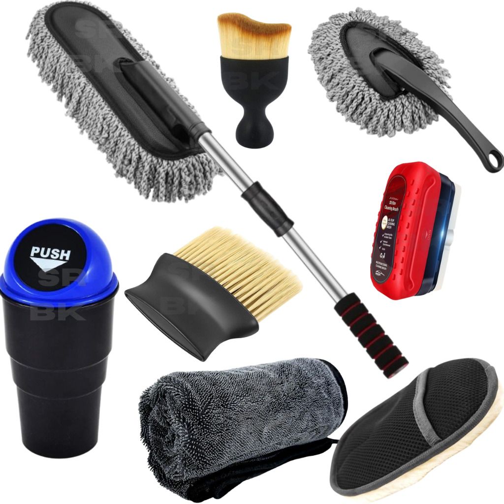 Stainless Steel, Plastic, Microfiber Vehicle Washing Duster-image-38