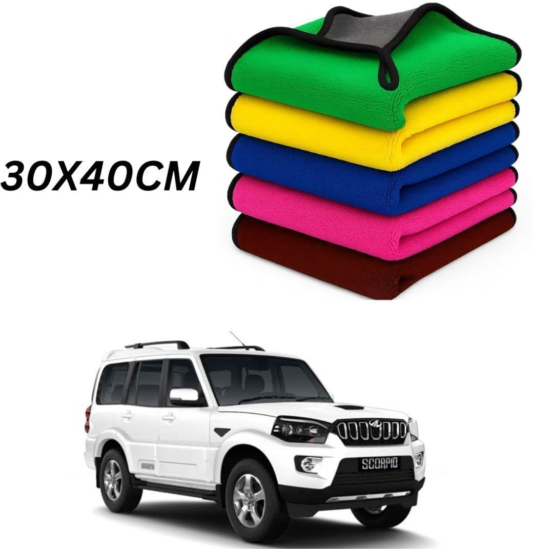 sjk Super Absorbent 600 GSM Material – Soaks up water and dirt efficiently Wet and Dry Microfiber Cleaning Cloth-picture-4
