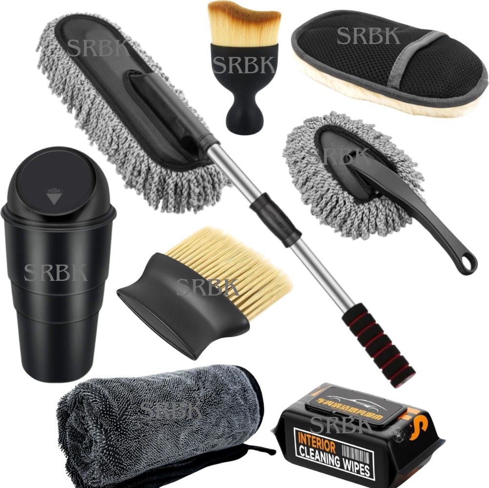 Stainless Steel, Plastic, Microfiber Vehicle Washing Duster-image-40