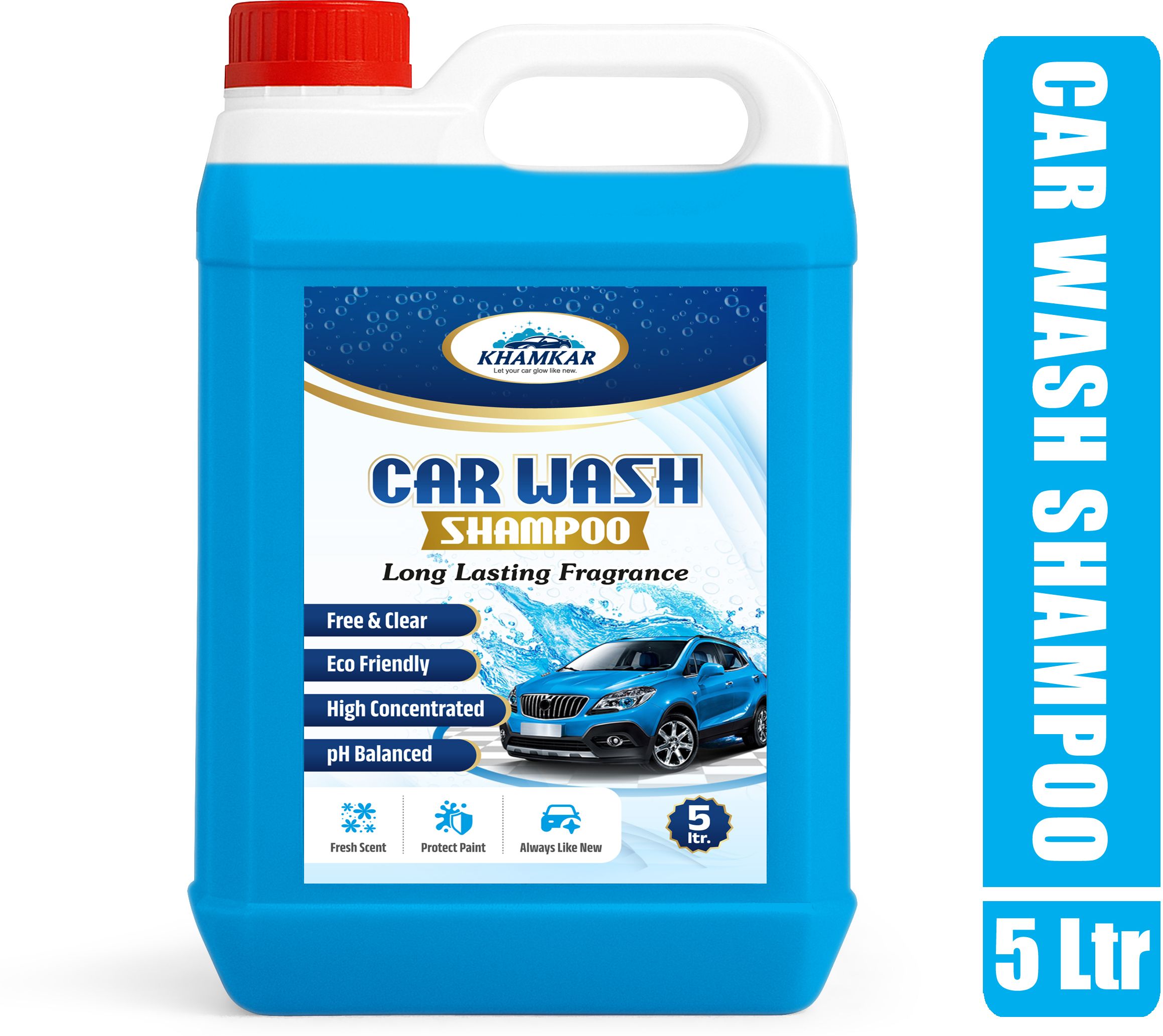 Car & Bike Wash Shampoo – High Foam Formula Premium Car Wash Shampoo Car Washing Liquid-image-19