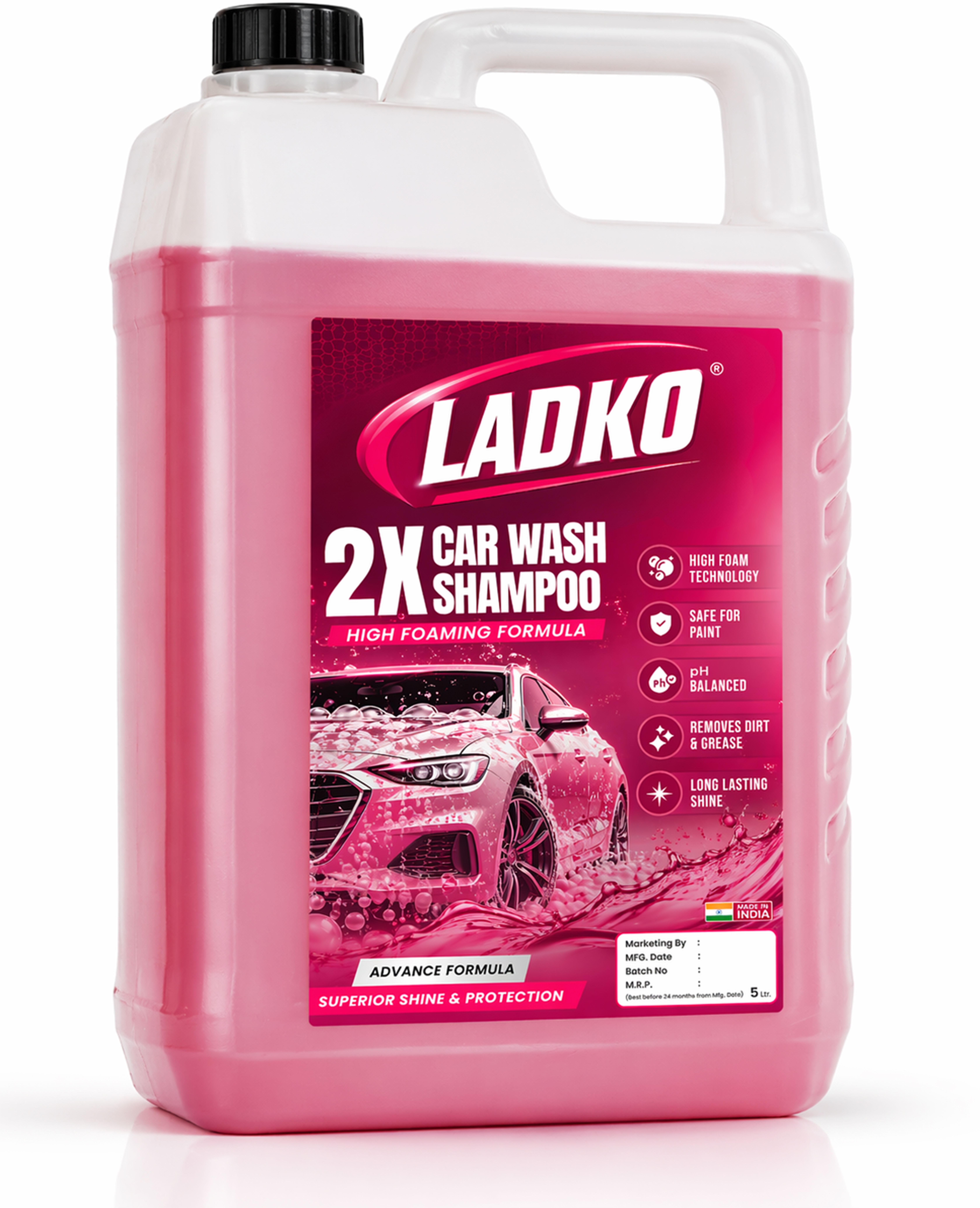 ladko 2X Car Wash Shampoo | Wash for Cars & Bikes Car Washing Liquid-picture-26