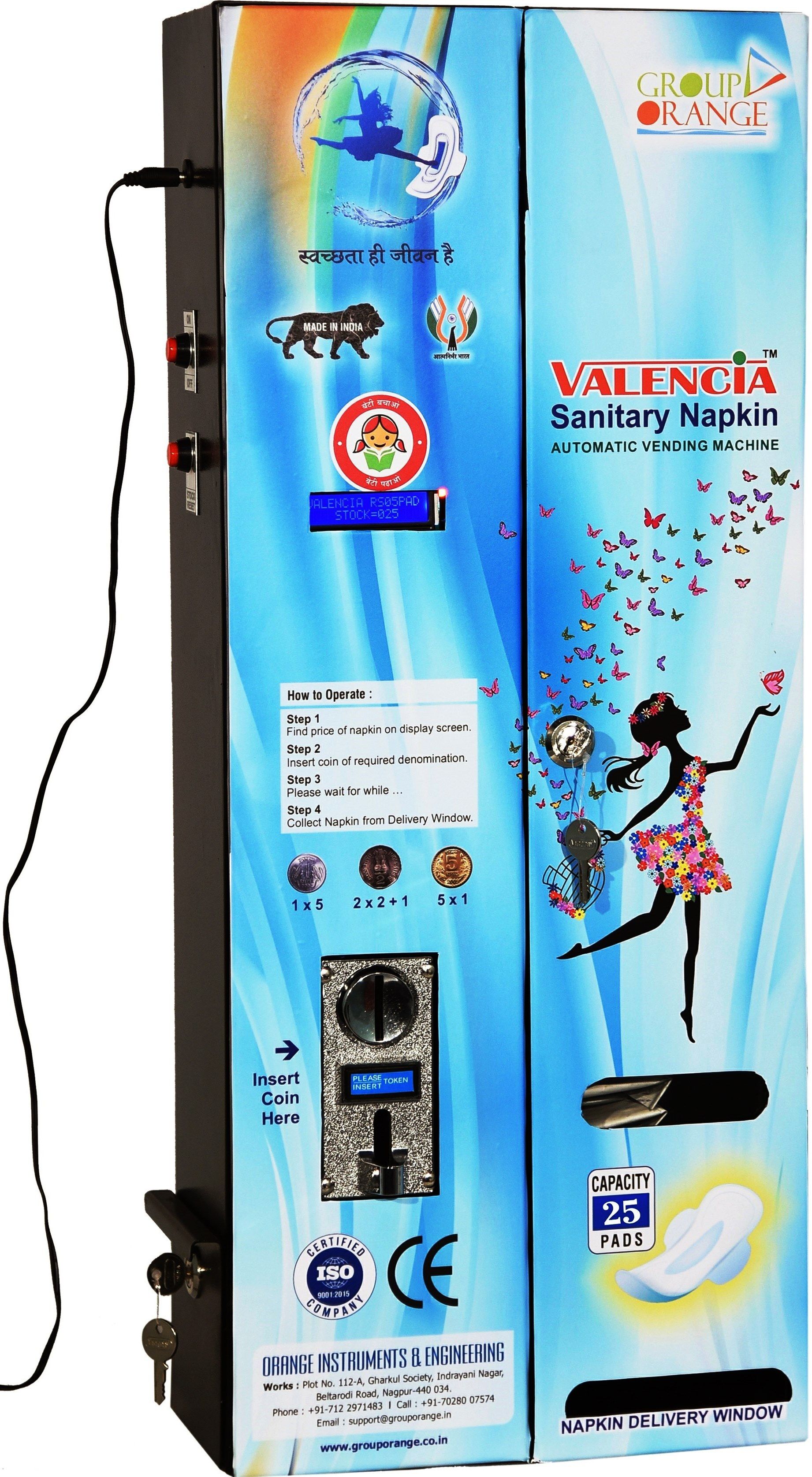 Sanitary Pad Dispensing Machine Vending Machine