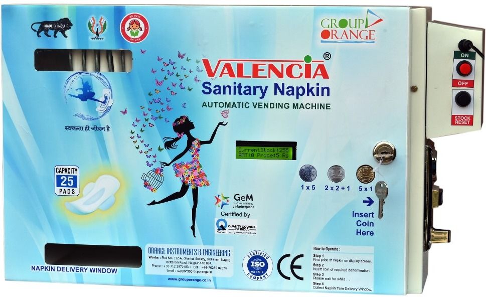 Sanitary Pad Dispensing Machine Vending Machine