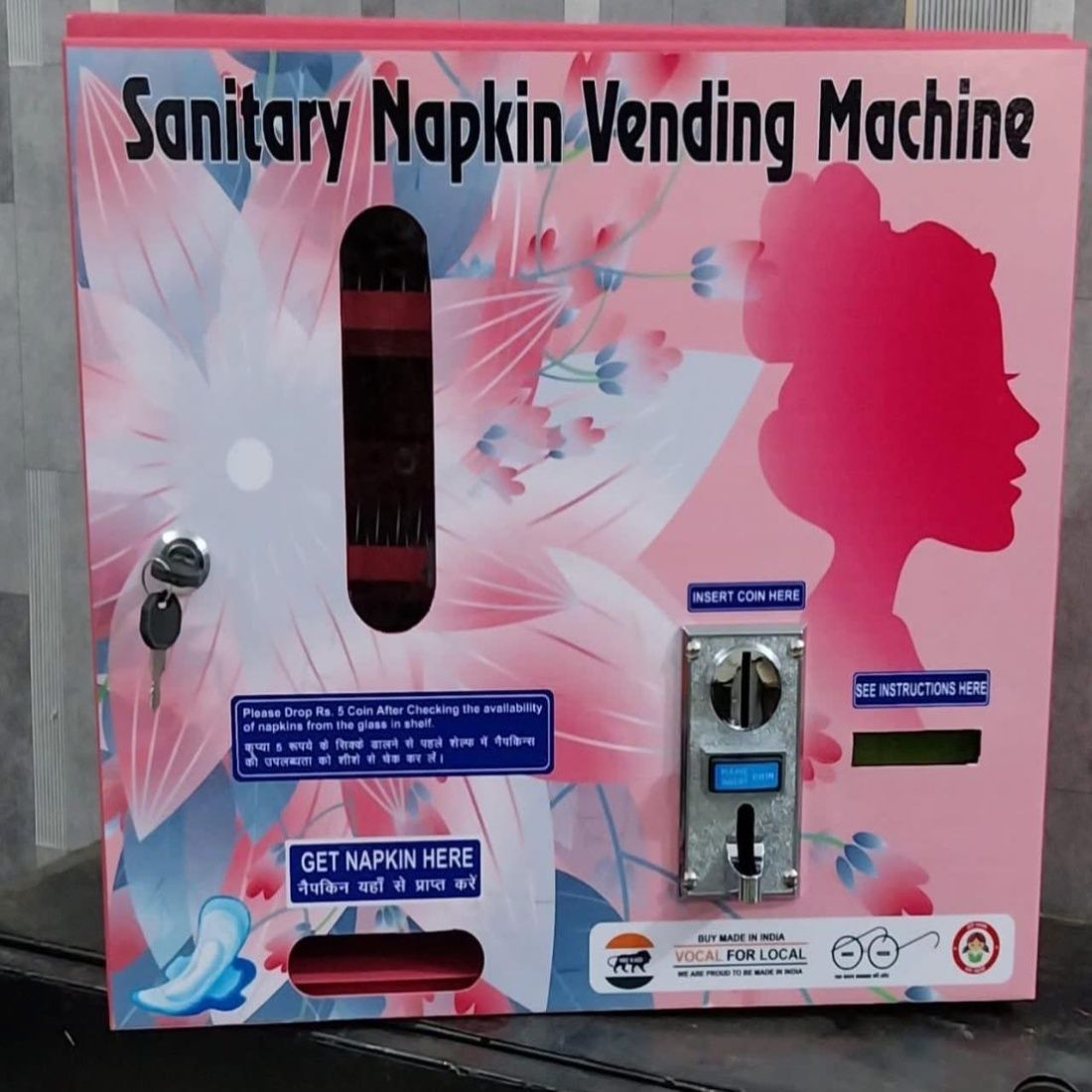 sales point Sanitary Pad Dispensing Machine Vending Machine-picture-10