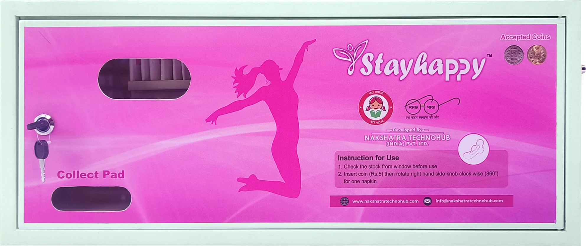 Sanitary Pad Dispensing Machine Vending Machine