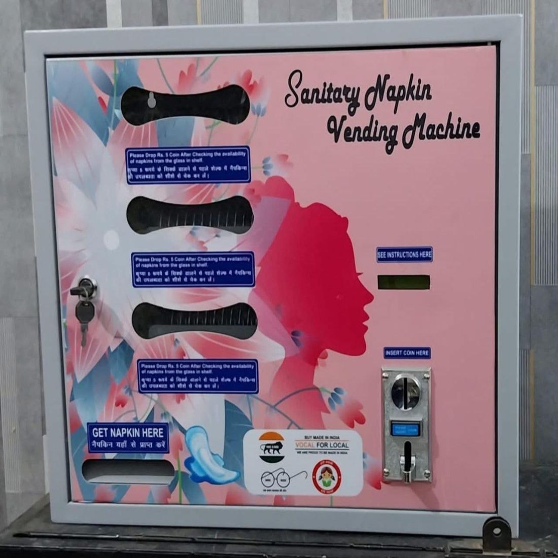 sales point Sanitary Pad Dispensing Machine Vending Machine-picture-28