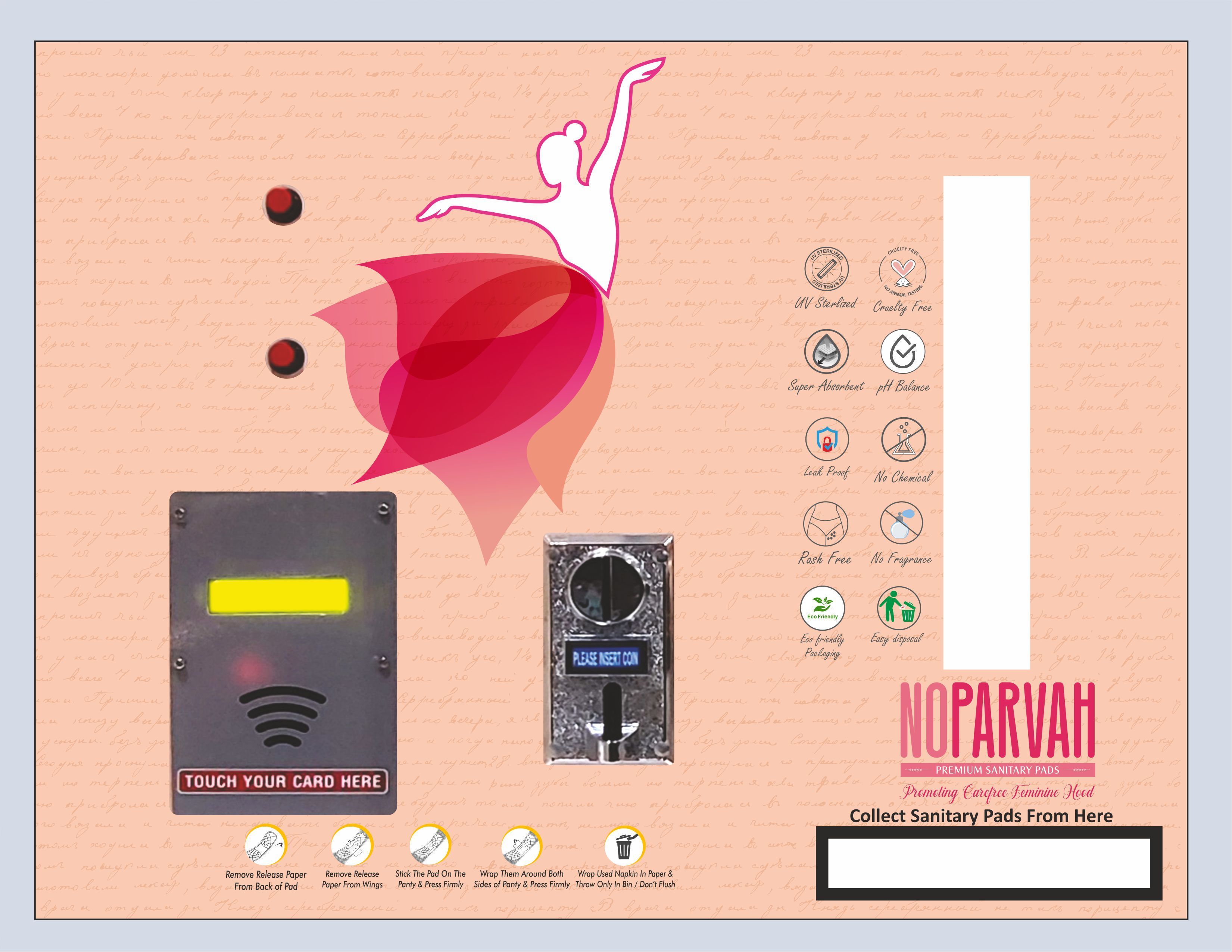 noparvah Sanitary Pad Dispensing Machine Vending Machine-picture-10