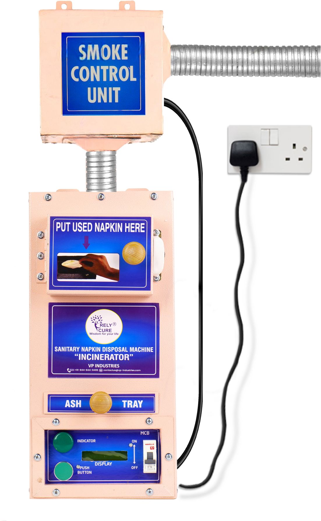 vp industries pad incinerator Sanitary Pad Dispensing Machine Vending Machine-picture-12