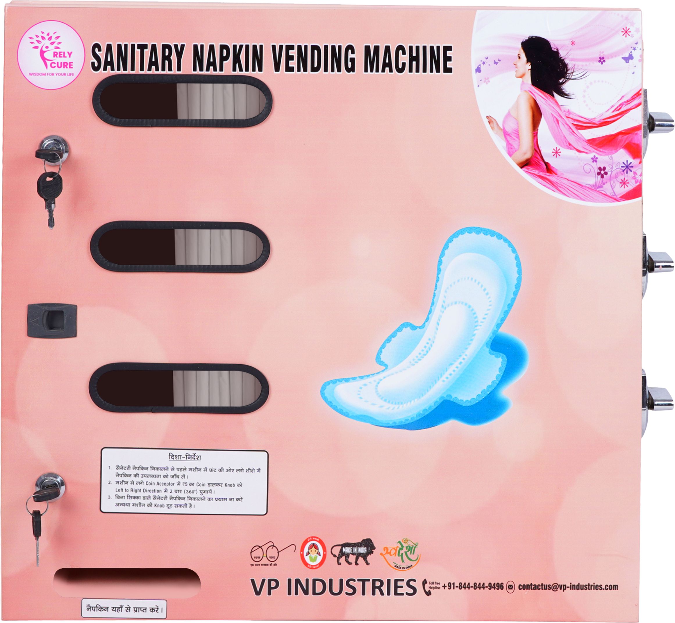 vp industries Sanitary Pad Dispensing Machine Vending Machine-picture-26
