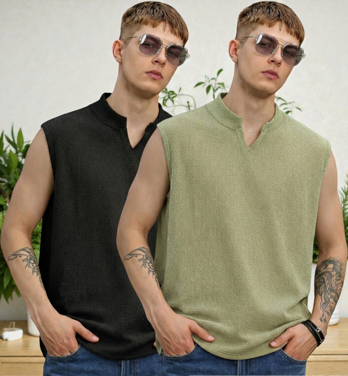 disinvent Pack of 2 Men Vest-picture-42