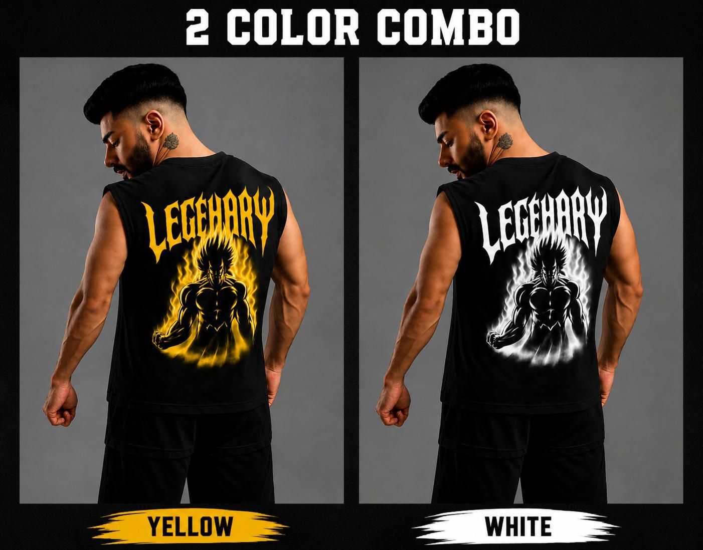eragon fashion Pack of 2 Casual Printed Men Vest-picture-28
