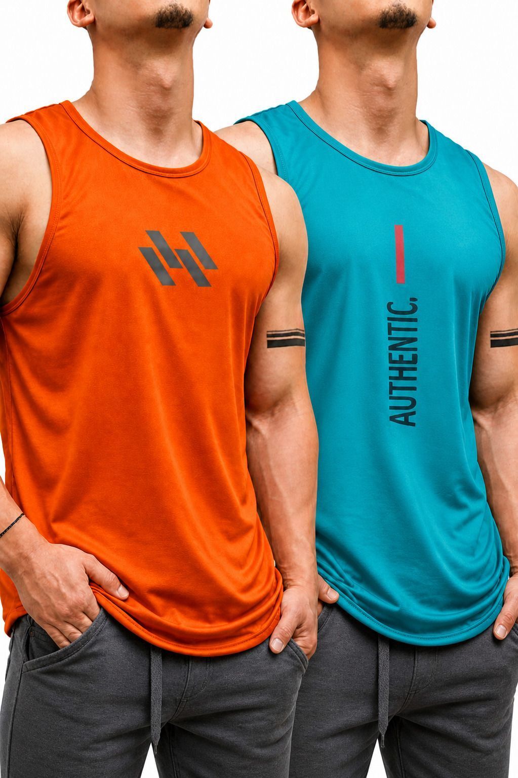 bhubnesh enterprises Pack of 2 Men Vest-picture-46