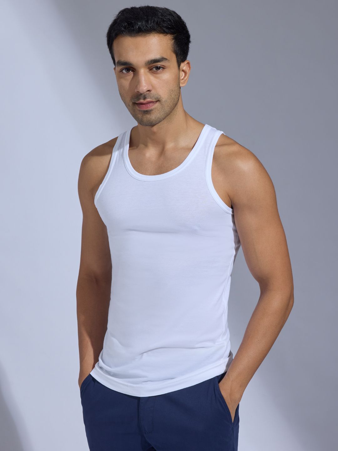 Mens Aero cotton Vest Pack of 1 Men Vest-image-11