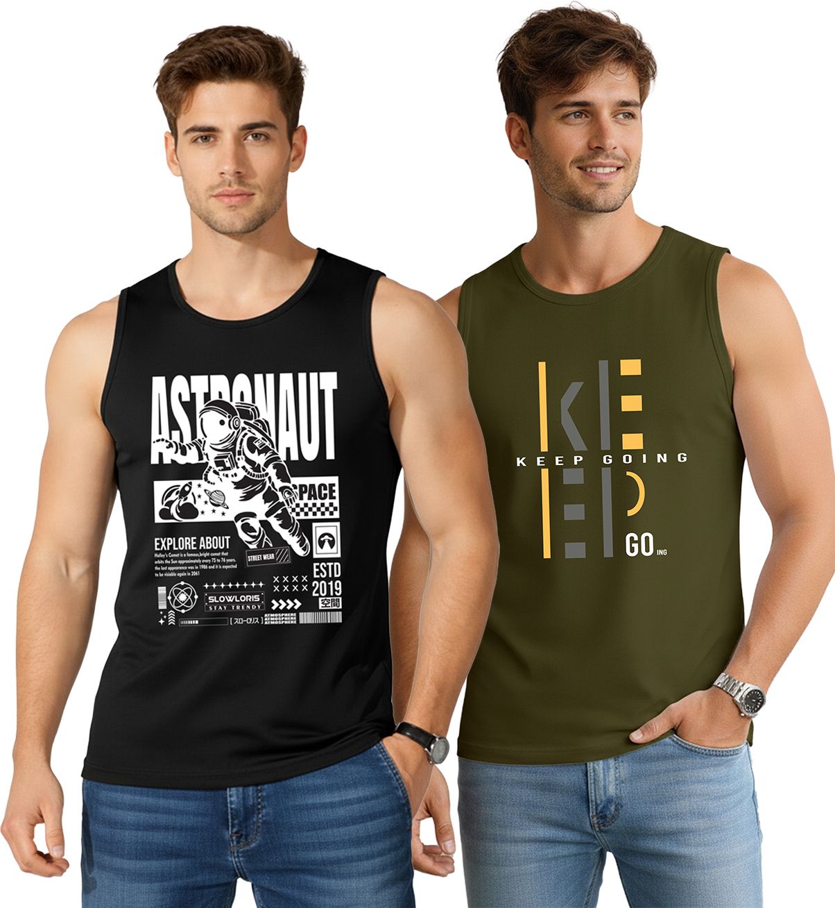 slowloris Pack of 2 Men Vest-picture-24