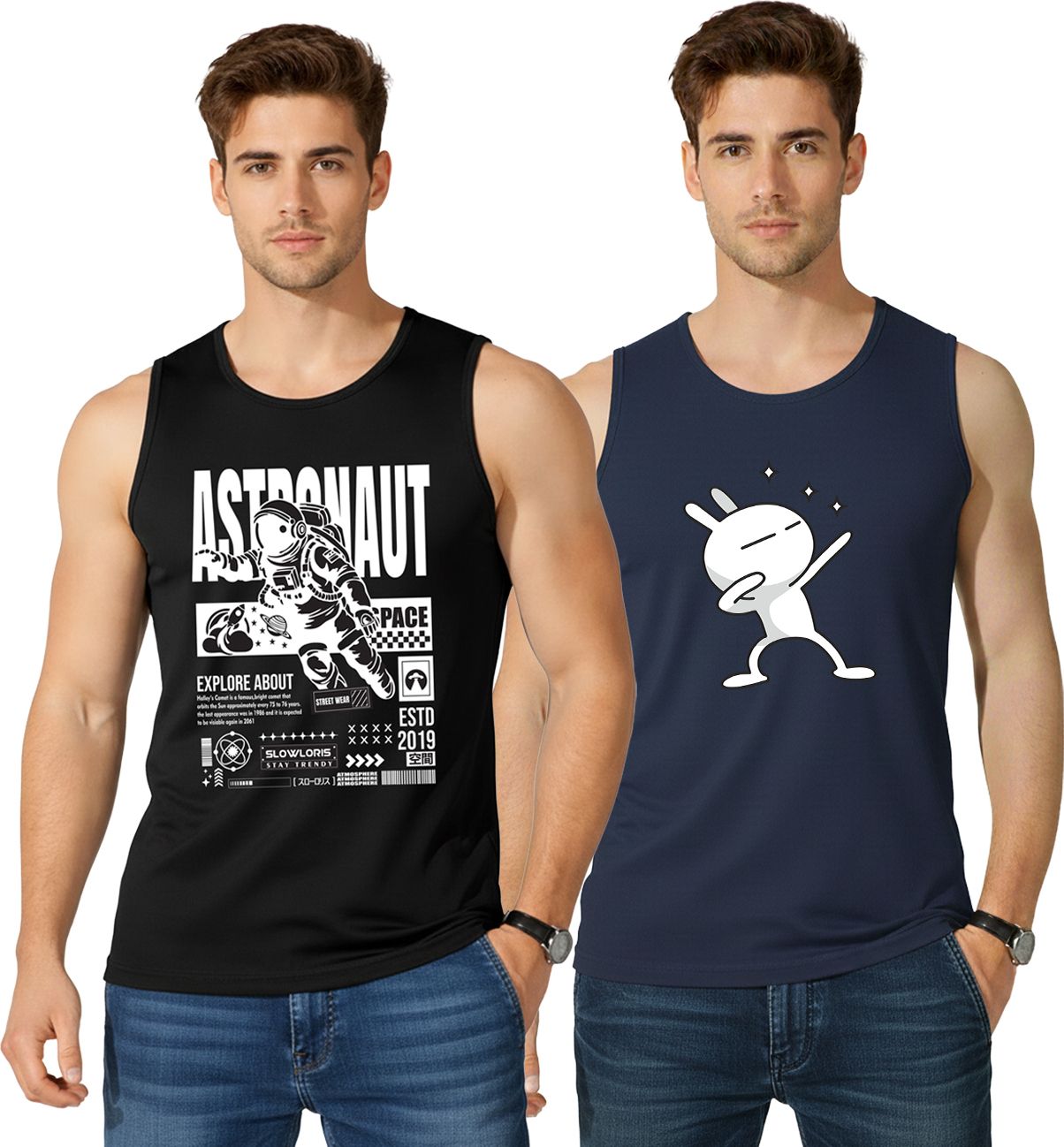 slowloris Pack of 2 Men Vest-picture-46