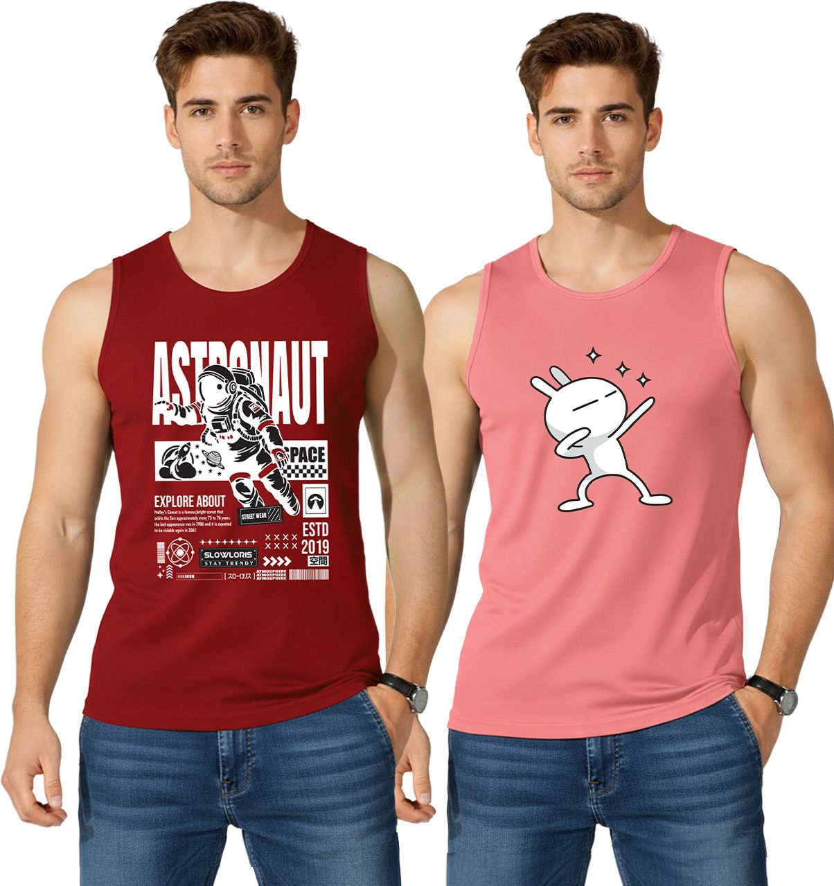 slowloris Pack of 2 Men Vest-picture-26