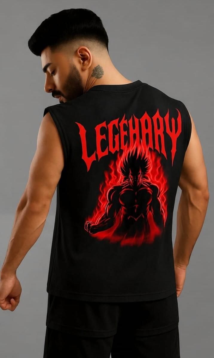 eragon fashion Gym Casual Printed Vest Men Vest-picture-2
