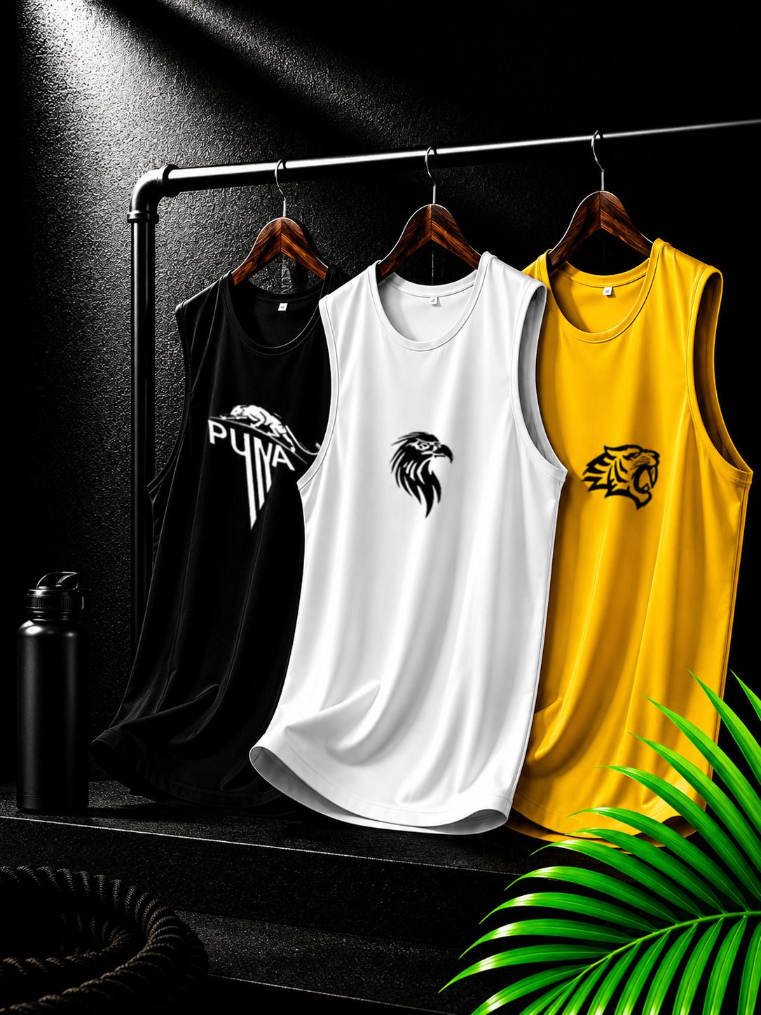 Pack of 3 Men Vest-image-47