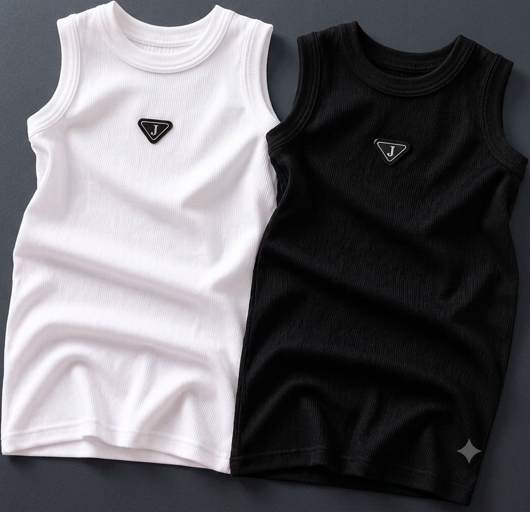 Pack of 2 JYSUN Men's Stretchable Rib Knit Sando Pack of 2 Men Vest-image-5