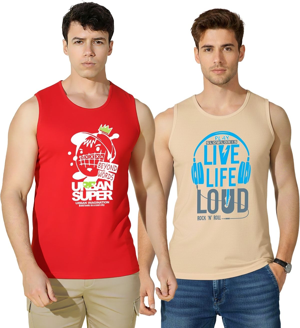 cryptic Pack of 2 Men Vest-picture-23