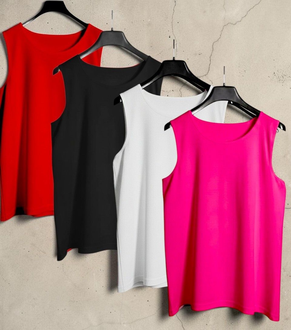 avictor Pack of 4 Polyester Set of 04 Men Vest Men Vest-picture-33