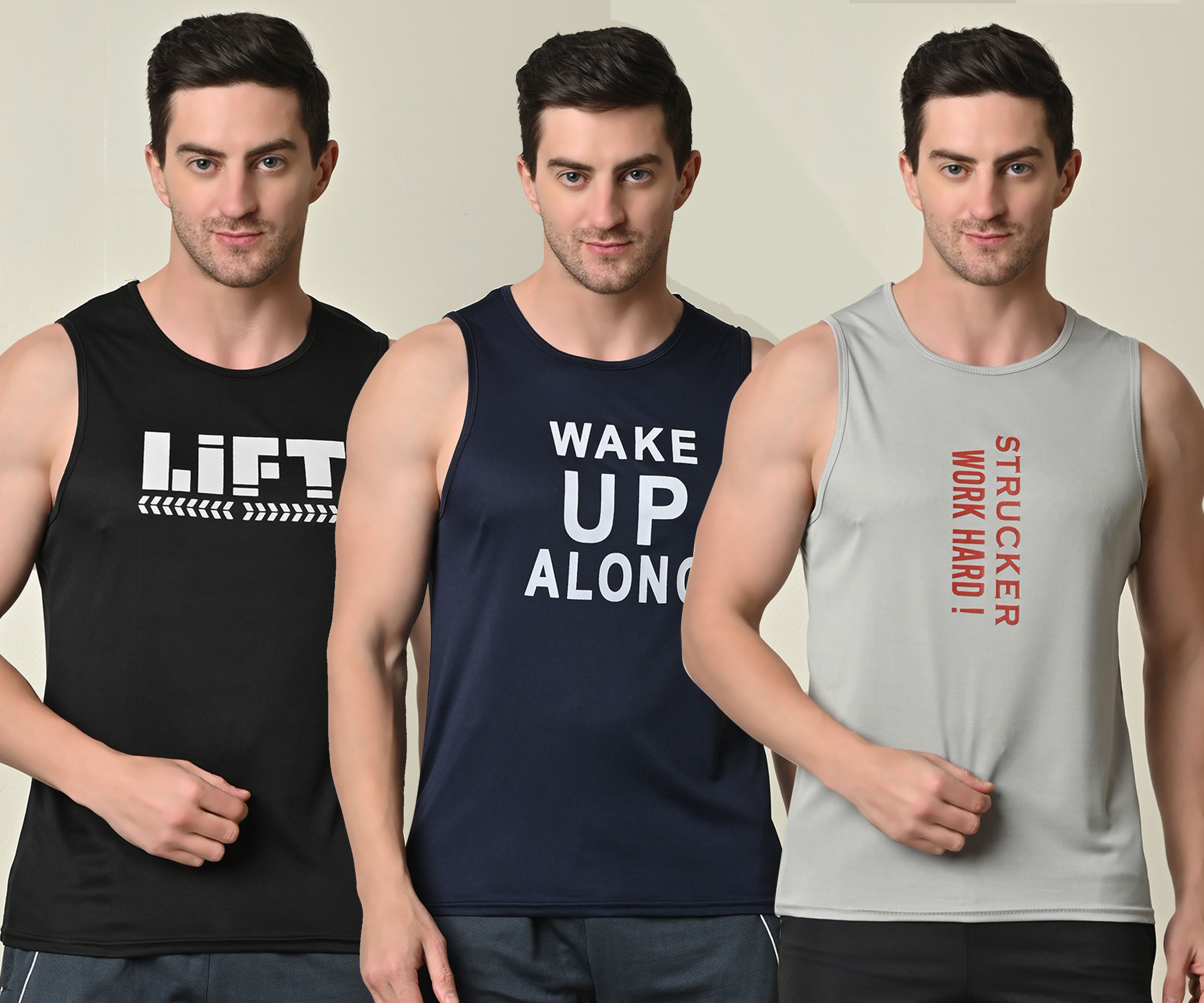 strucker Pack of 3 vest for men. Men Vest-picture-11