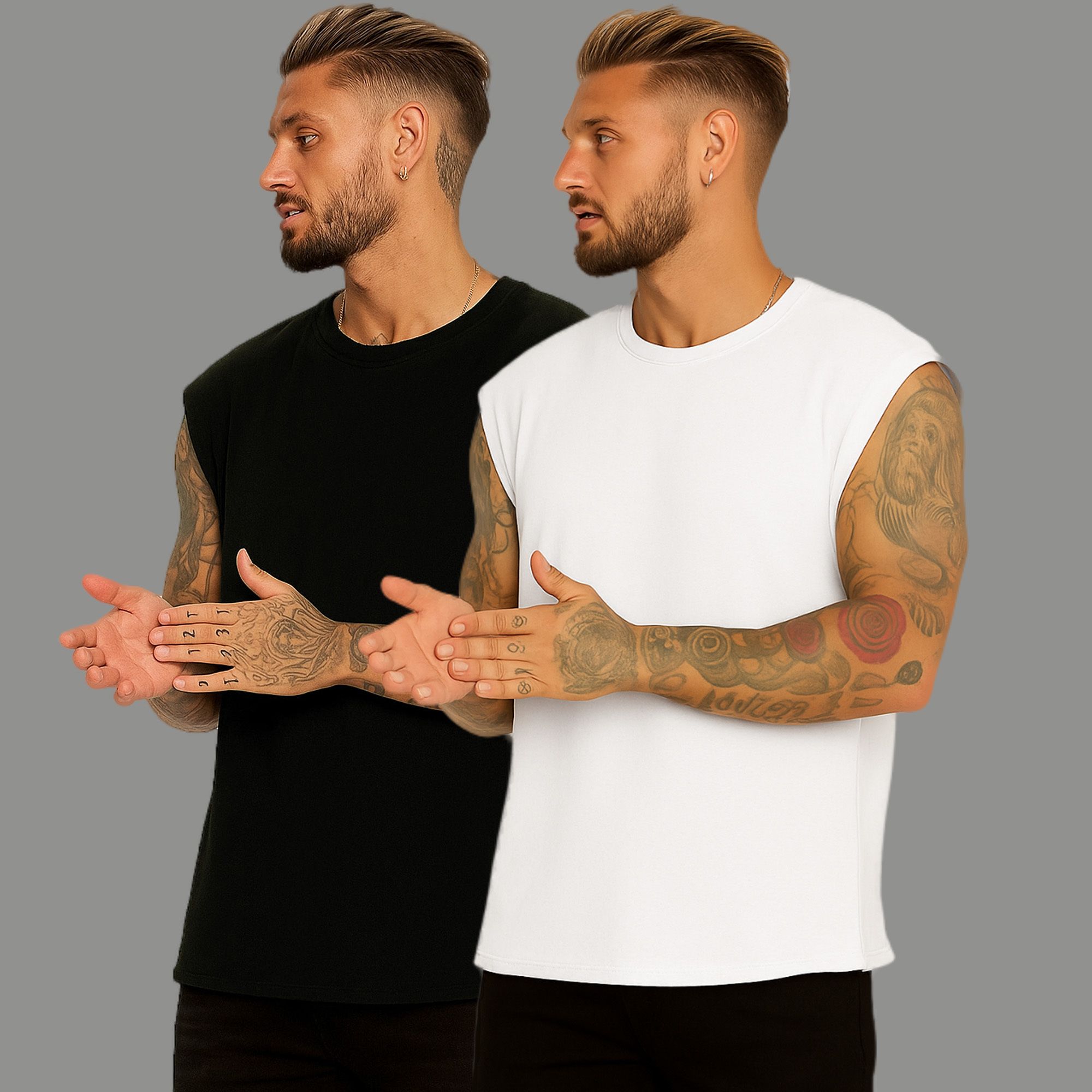 Pack of 2 Men Vest