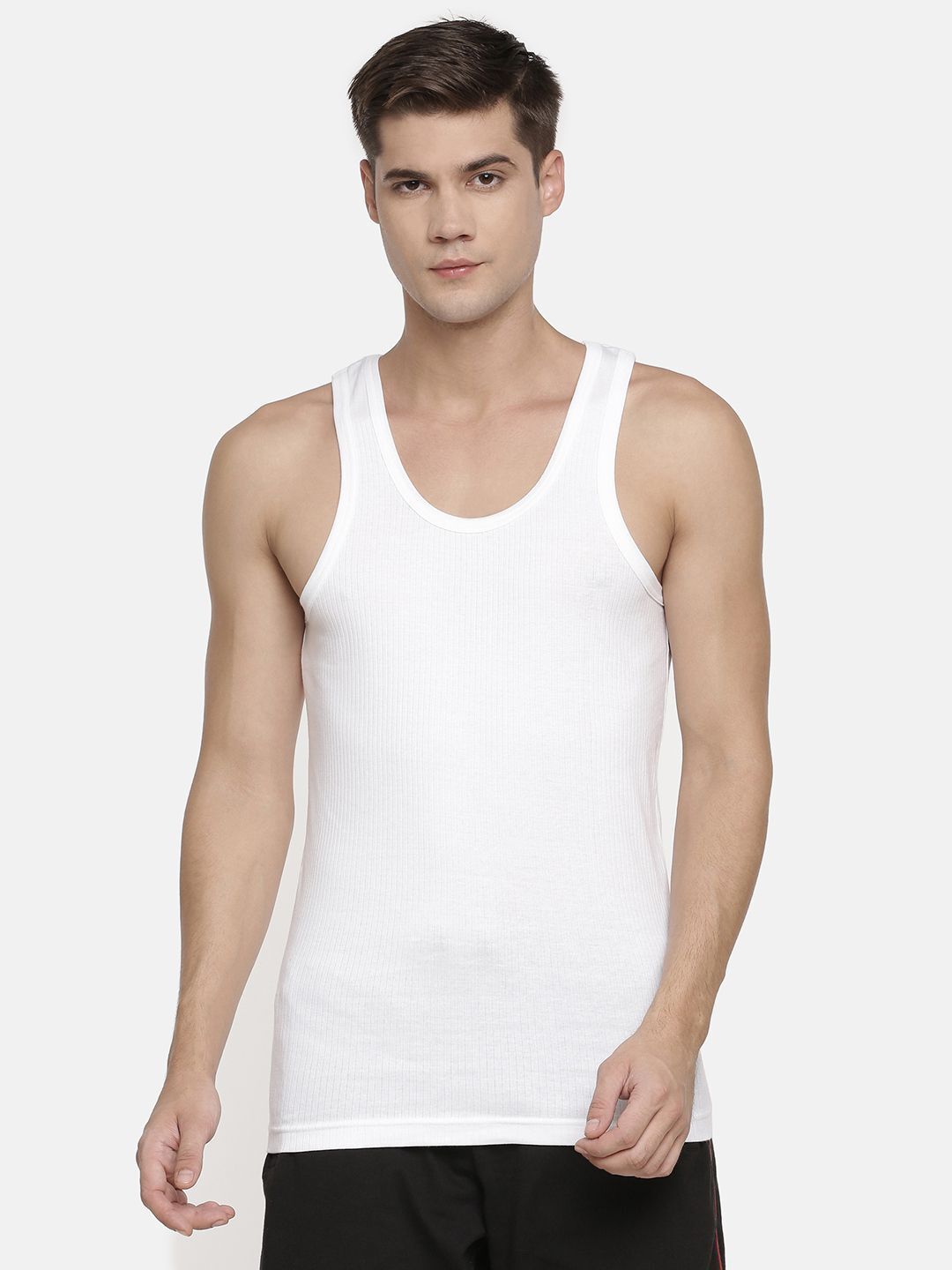 macroman m-series Super stretchable Derby Rib Anti-microbial Men Vest-picture-16
