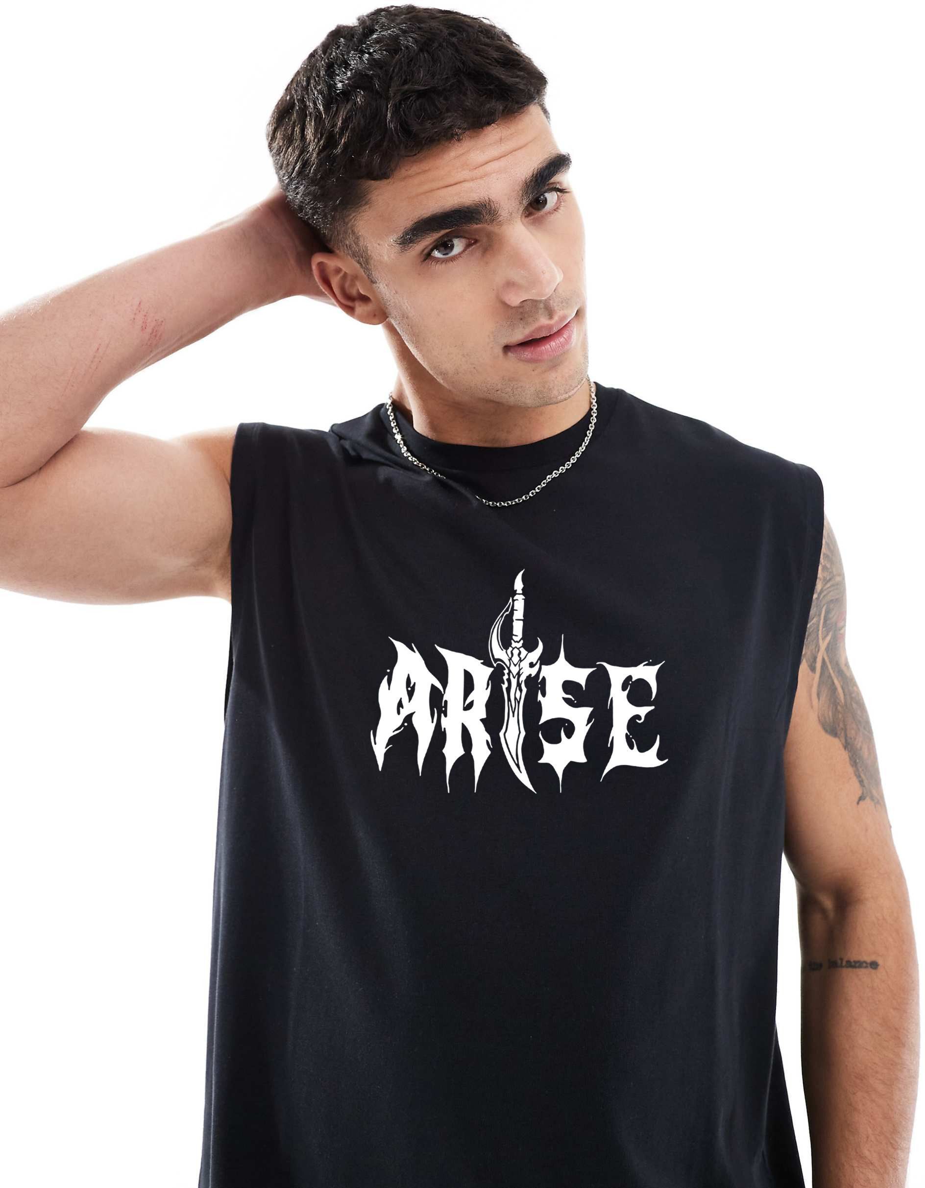 t-hustler Men Vest-picture-36