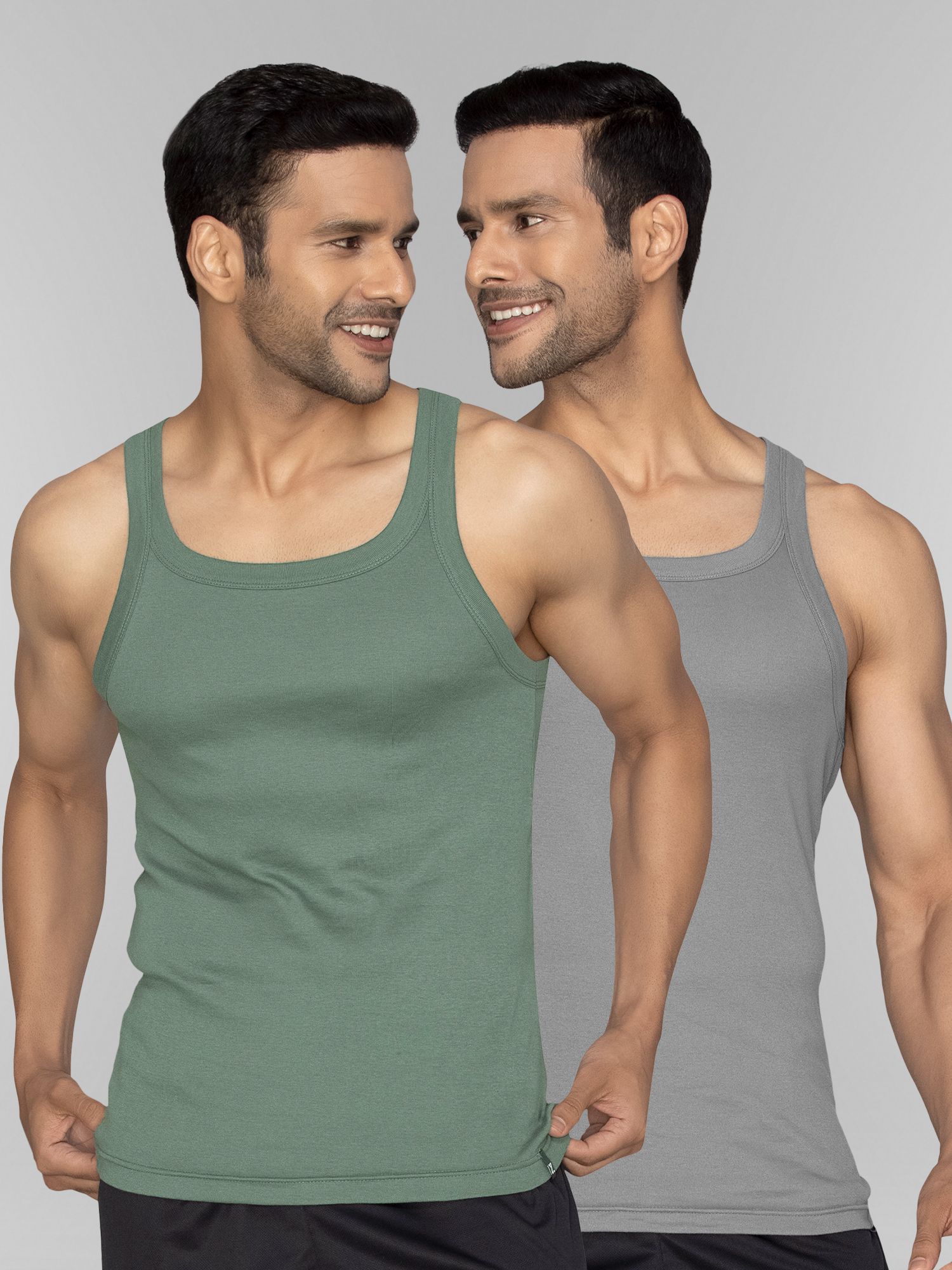 xyxx Pack of 2 Men Vest-picture-13