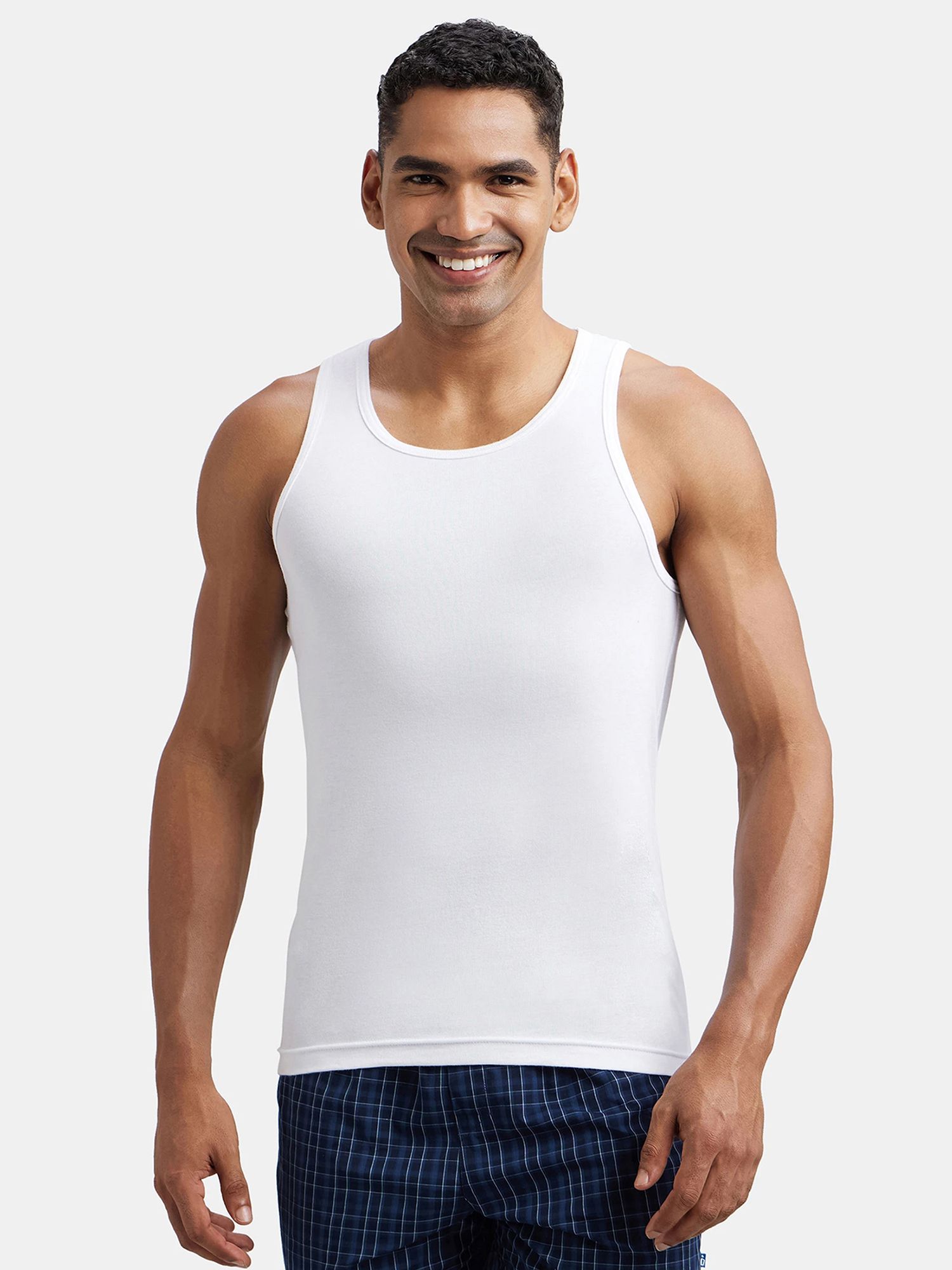 jockey FP04 Super Combed Cotton Rib Men Vest-picture-13