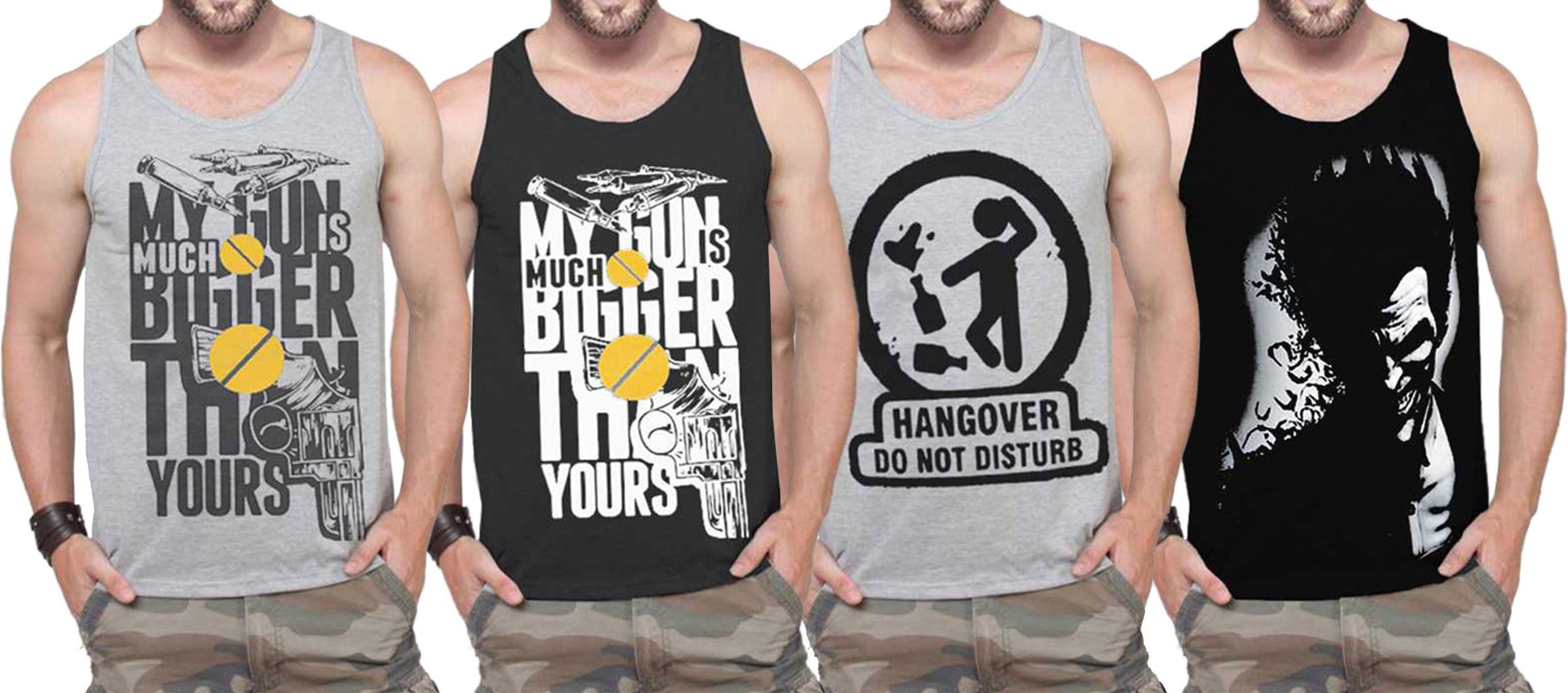 tripr Pack of 4 Men Vest-picture-16