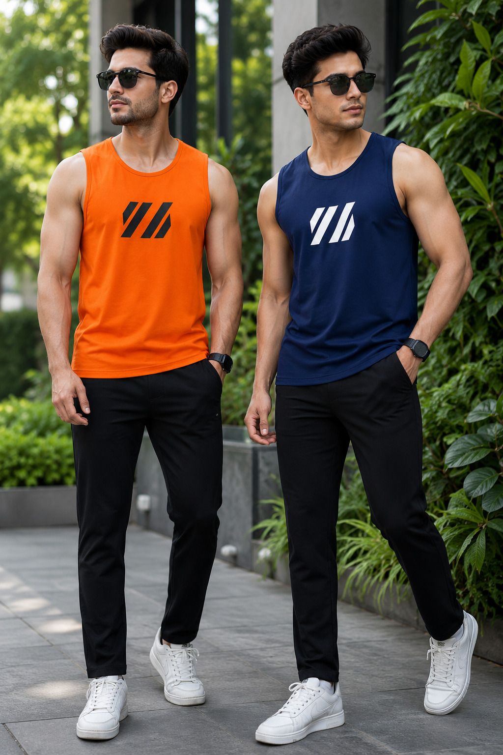 denigma Pack of 2 Combo Gym Vest For Men Men Vest-picture-15
