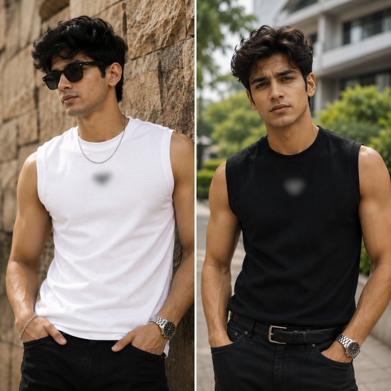 seeyaah Pack of 2 Men Vest-picture-23