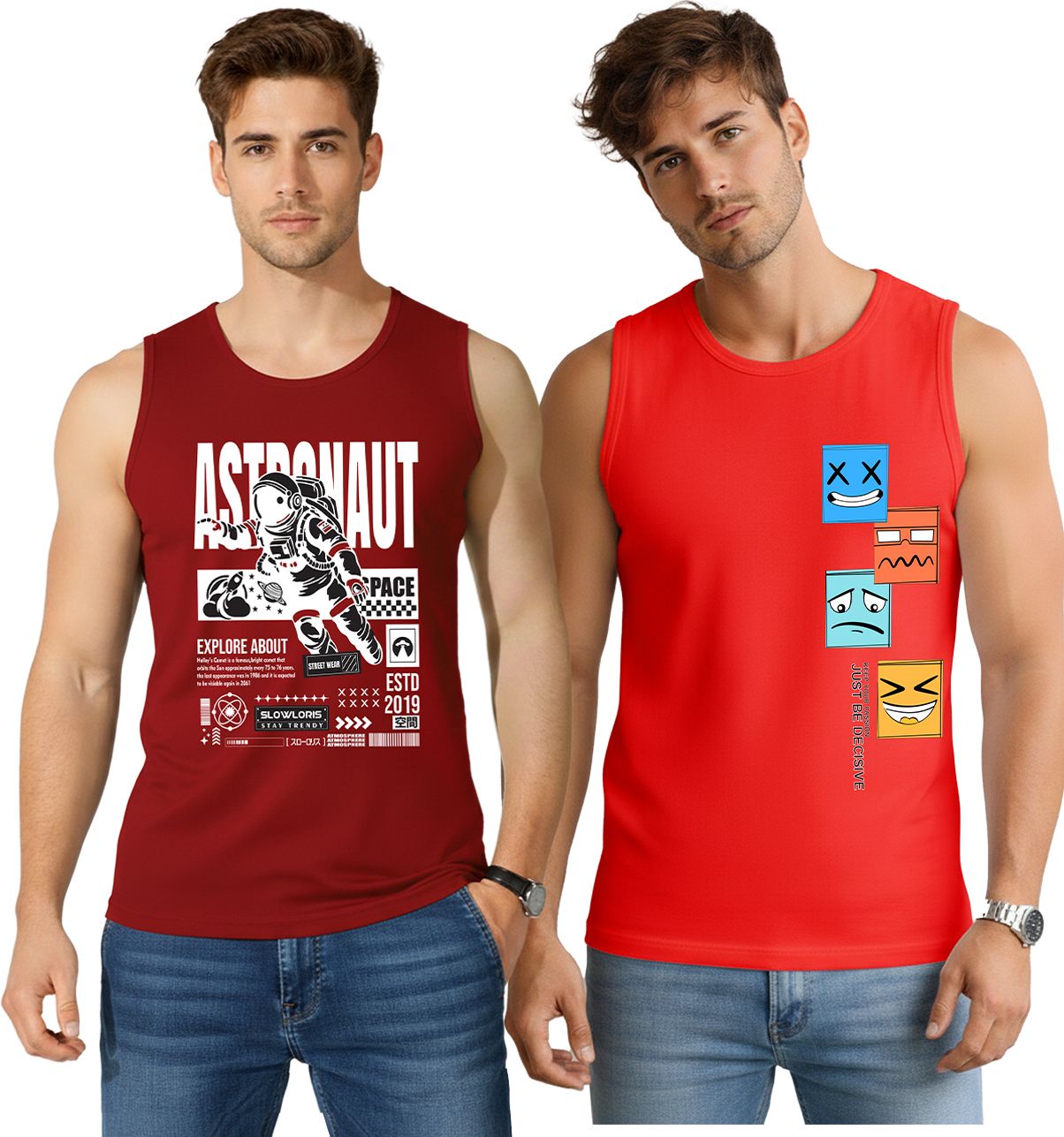 slowloris Pack of 2 Men Vest-picture-18