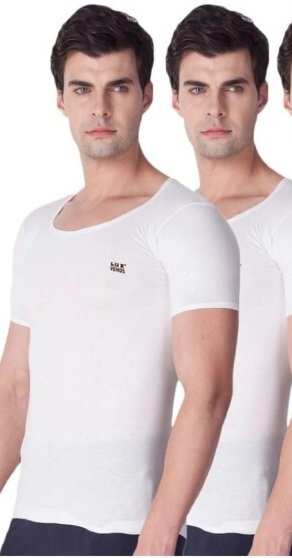 lux venus Pack of 2 Men Vest-picture-1