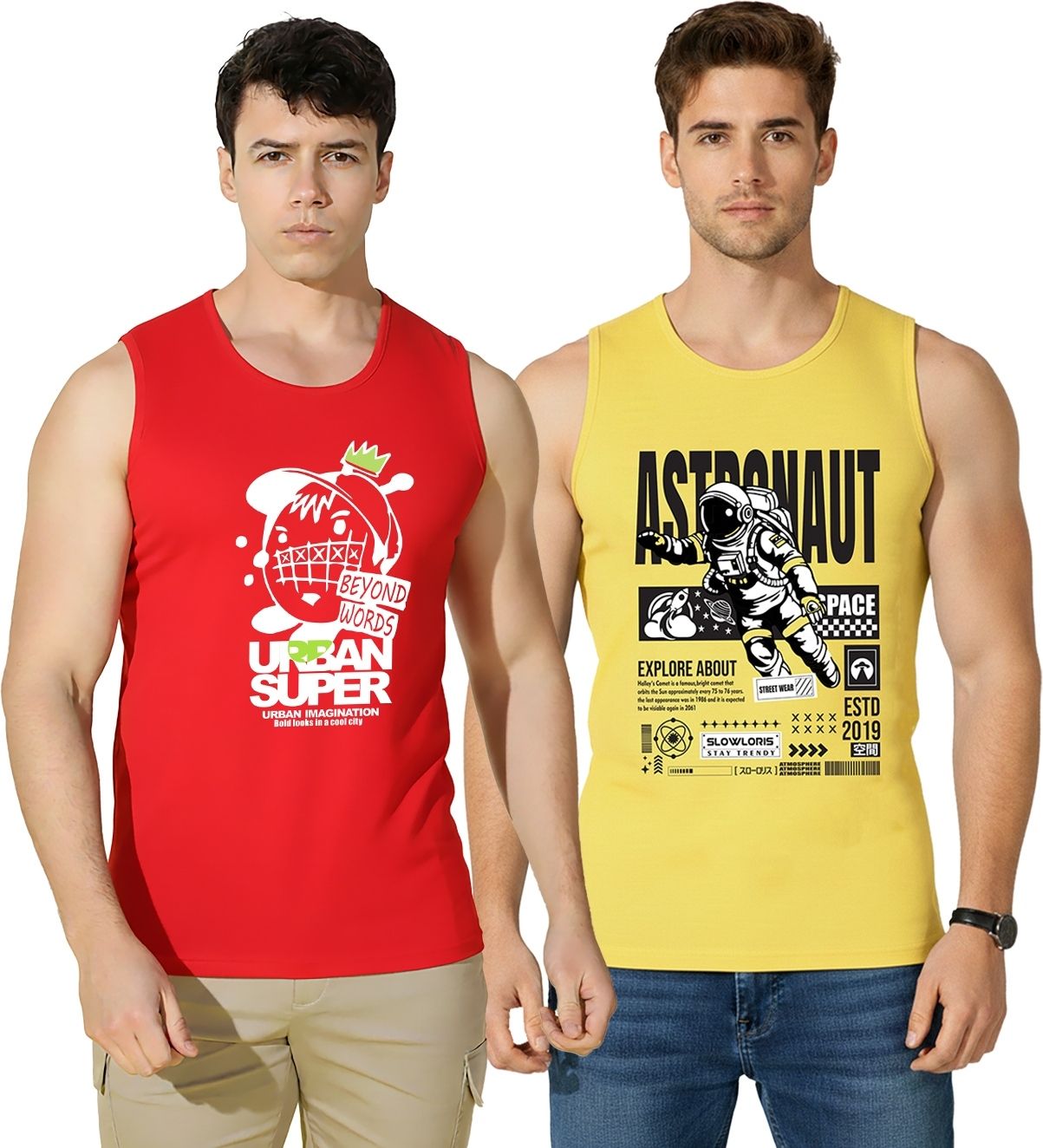cryptic Pack of 2 Men Vest-picture-15
