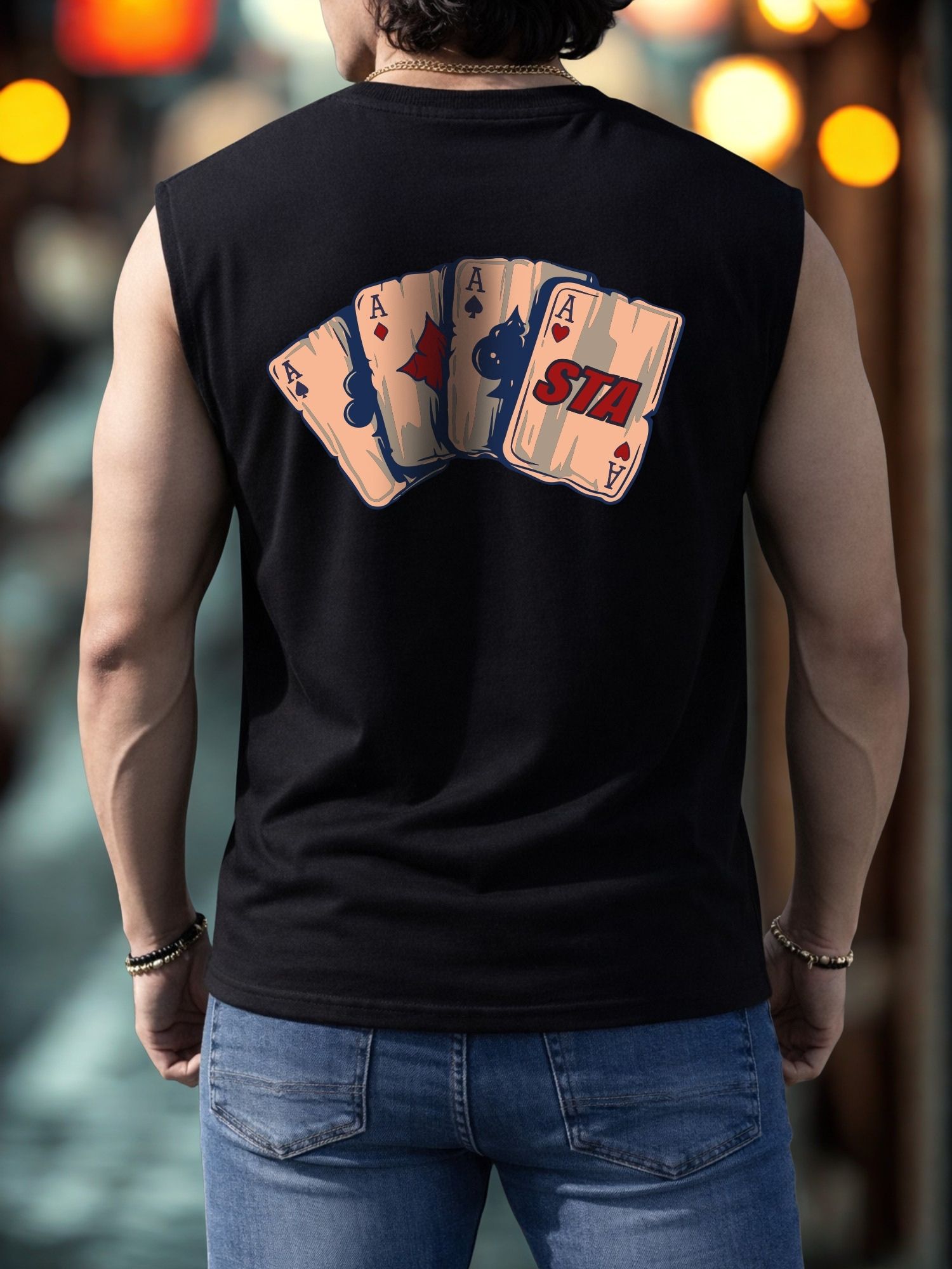 jump cuts Mens Vest Men Vest-picture-10