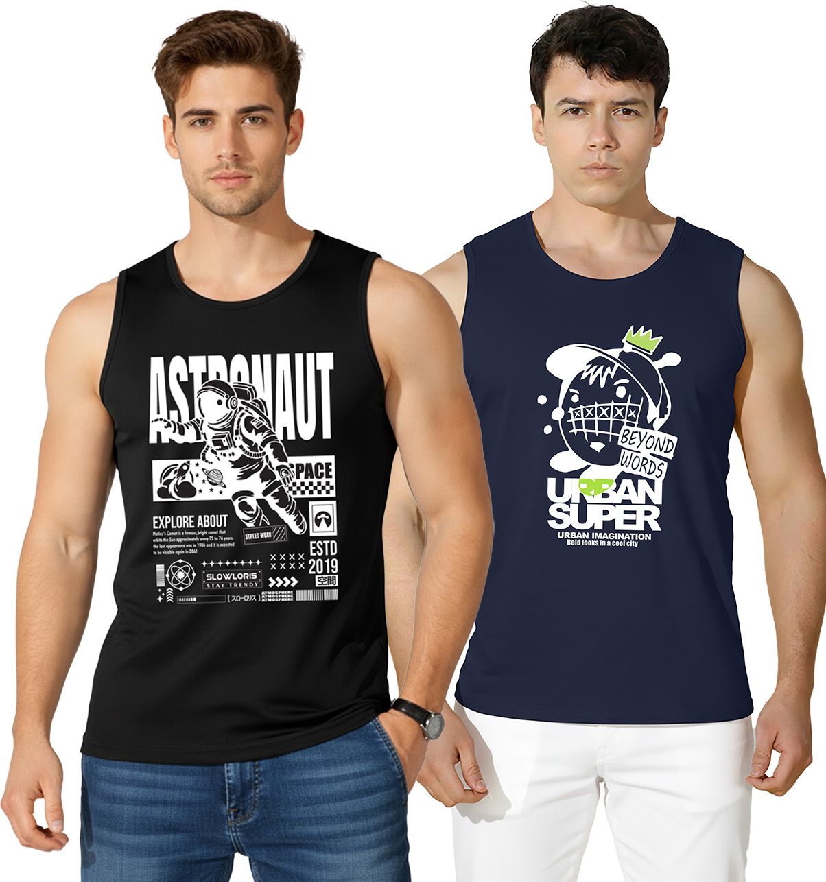slowloris Pack of 2 Men Vest-picture-36