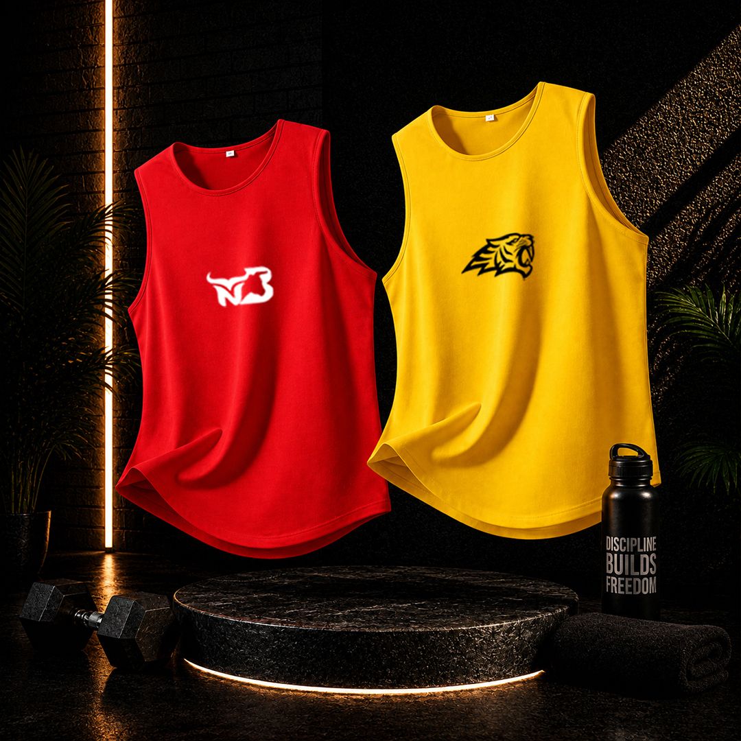 Pack of 2 Men Vest-image-17