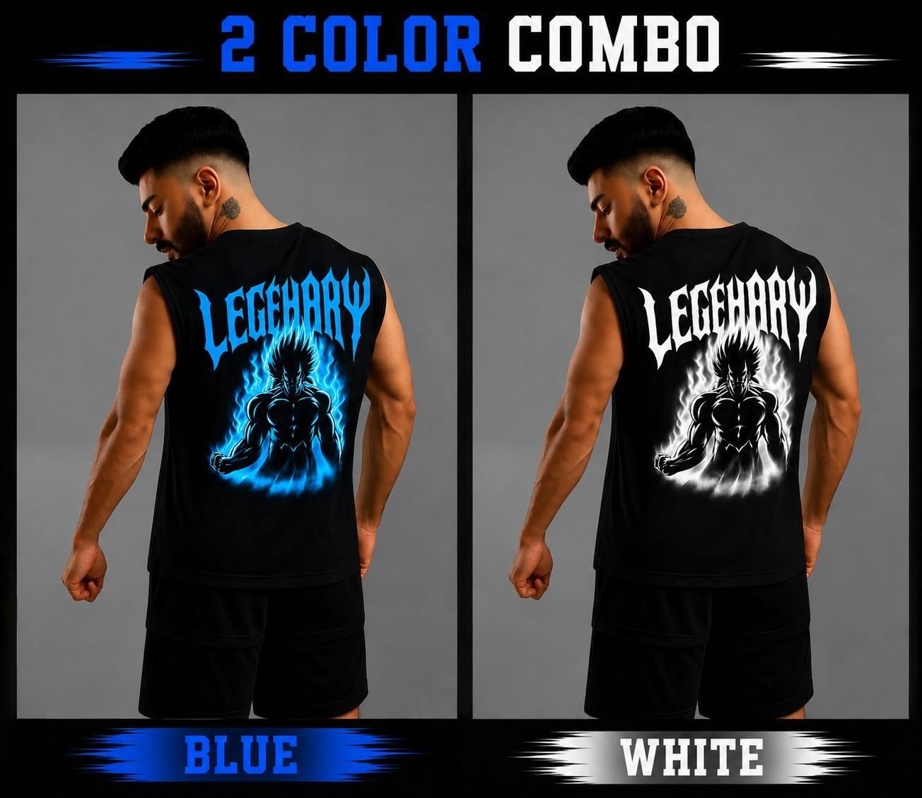 eragon fashion Pack of 2 Casual Printed Men Vest-picture-29