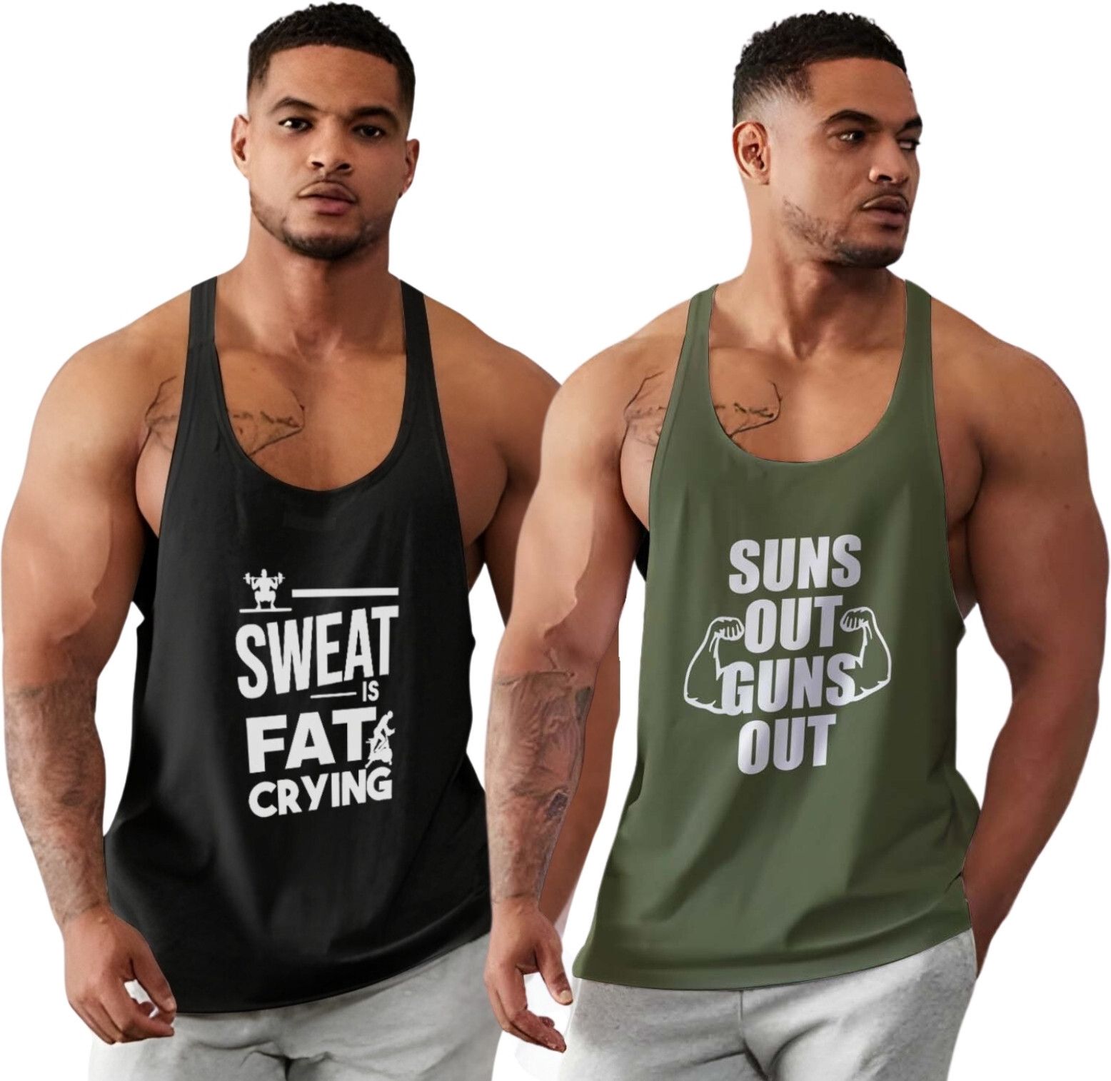 bab Pack of 2 Men Vest Men Vest-picture-20
