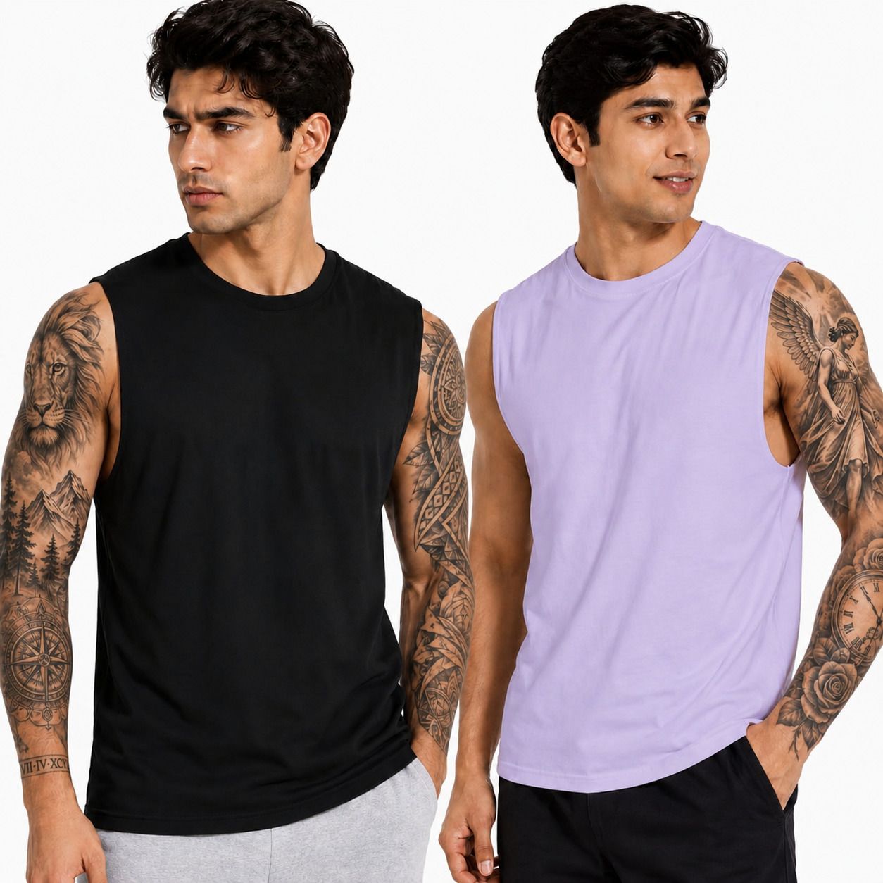 craftora Pack of 2 Men Vest-picture-31