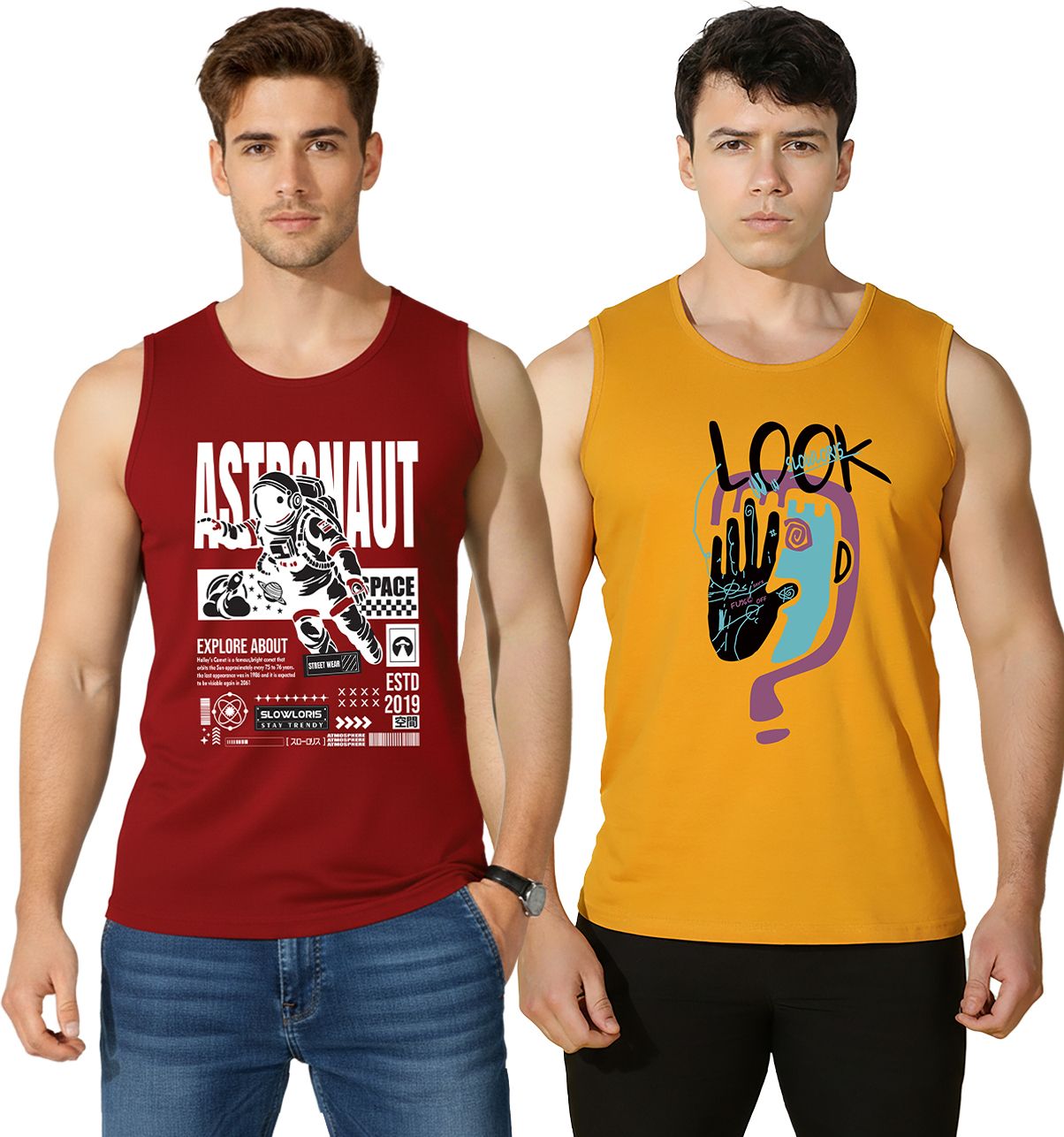 slowloris Pack of 2 Men Vest-picture-39